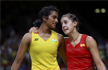 BWF Super Series 2016: PV Sindhu defeats Carolina Marin to confirm semifinals berth